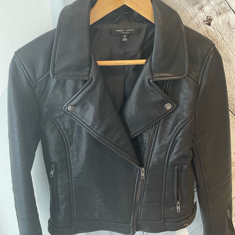 Romeo + Juliet perfecto biker jacket